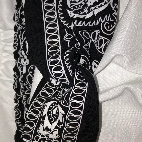 Black bandana wrap - Picture 2 of 2